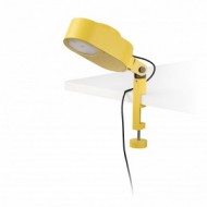 INVITING LED Lampe avec pince jaune