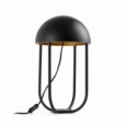 JELLYFISH LED Lampe de table noir et or