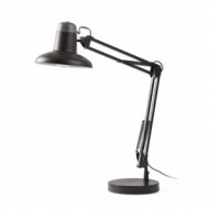 SNAP Lampe de bureau de table gris foncé