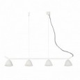 FLASH LED Lampe suspension blanche 4L