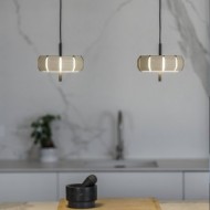 MINI PHILL LED Lampe suspension bois