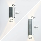 12W 18W LED Indoor Wall Lamp Modern Aluminum Home Lighting Sconces Bedroom Living Room Aisle Corridor Decoration LED Wall Light