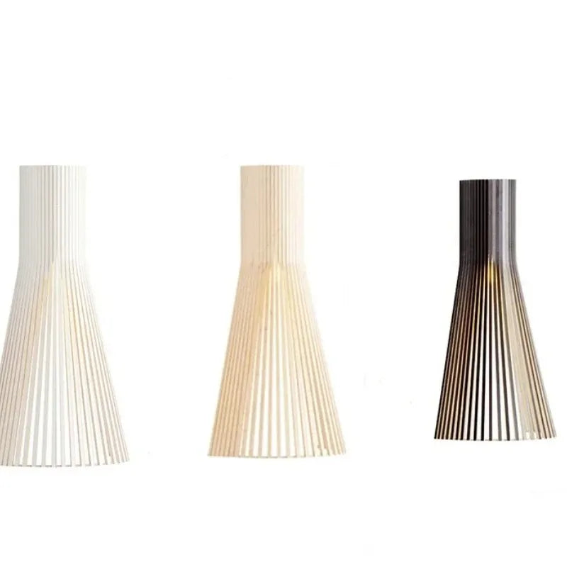 Japanese Wooden Tatami Wall Lamps LED Creative Personality Restaurant Corridor Entrance Light Wood Art Single Head Sconces Light