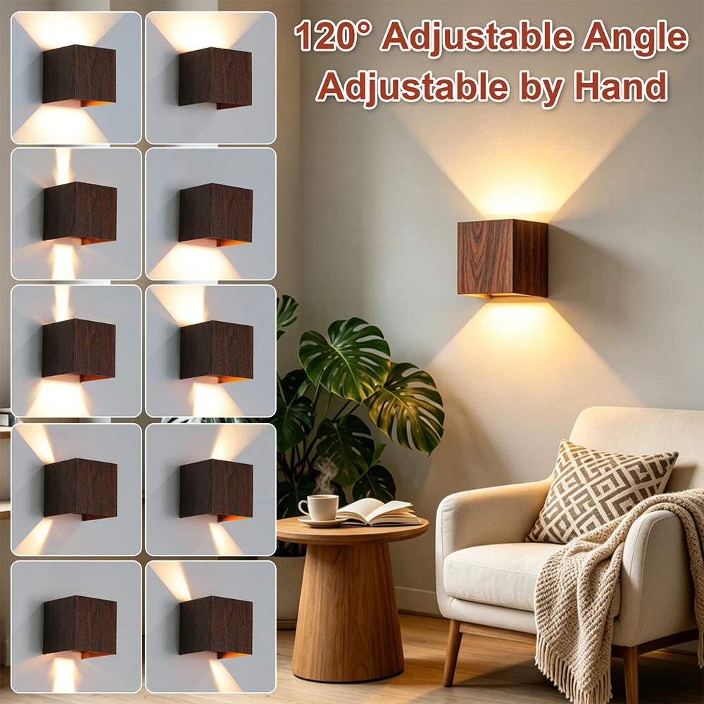 Wall Sconce Exterior Garden Porch Sconce Light Outdoor Waterproof COB Wall Lamp Led Room Light 110-265V Warm White LED light