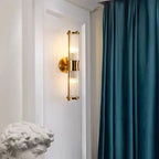 Postmodern Luxury Crystal Glass Wall Lamps Designer Creative Illumination Luminaire Living Room Bedroom Corridor Ornament Lights