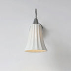 Ceramic Study Bedroom Wall Lamp Simple and Unique Light Nordic Post-modern Bedside Lamp French Romantic Corridor Lamp