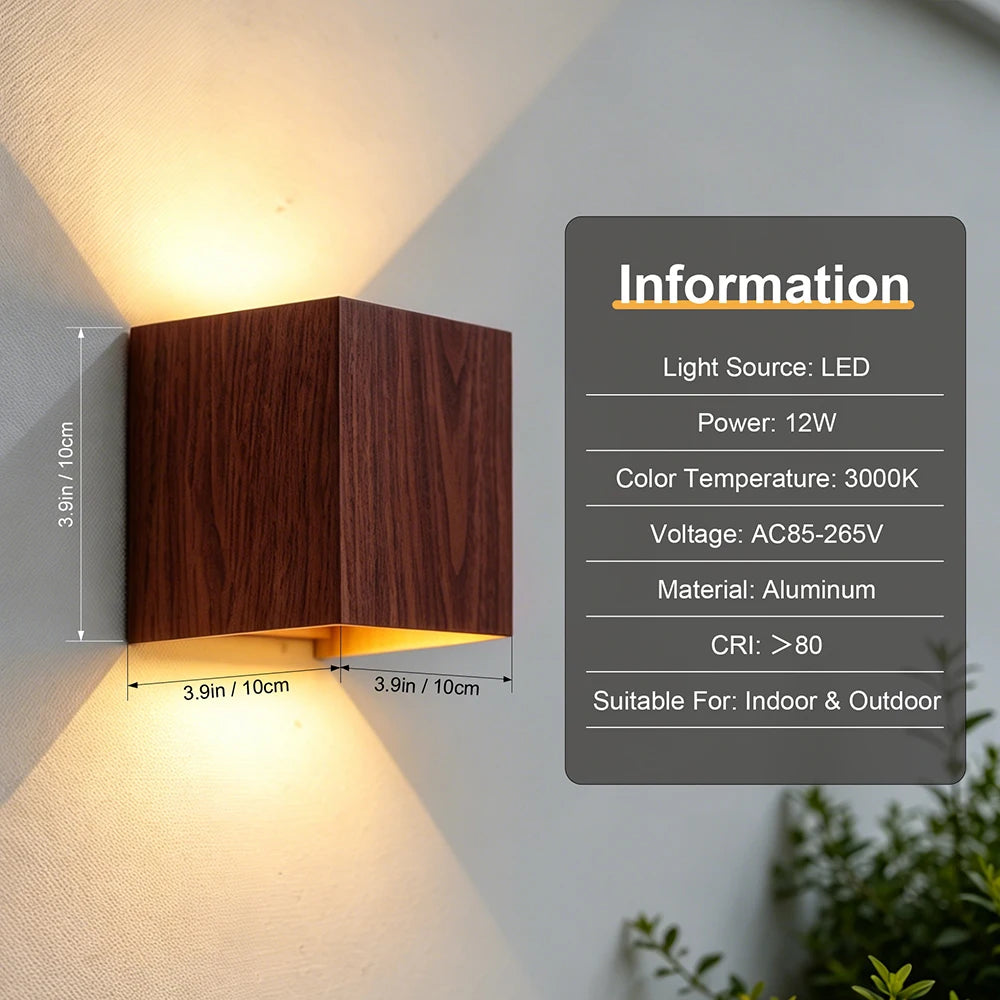 Applique murale exterieur led ip65