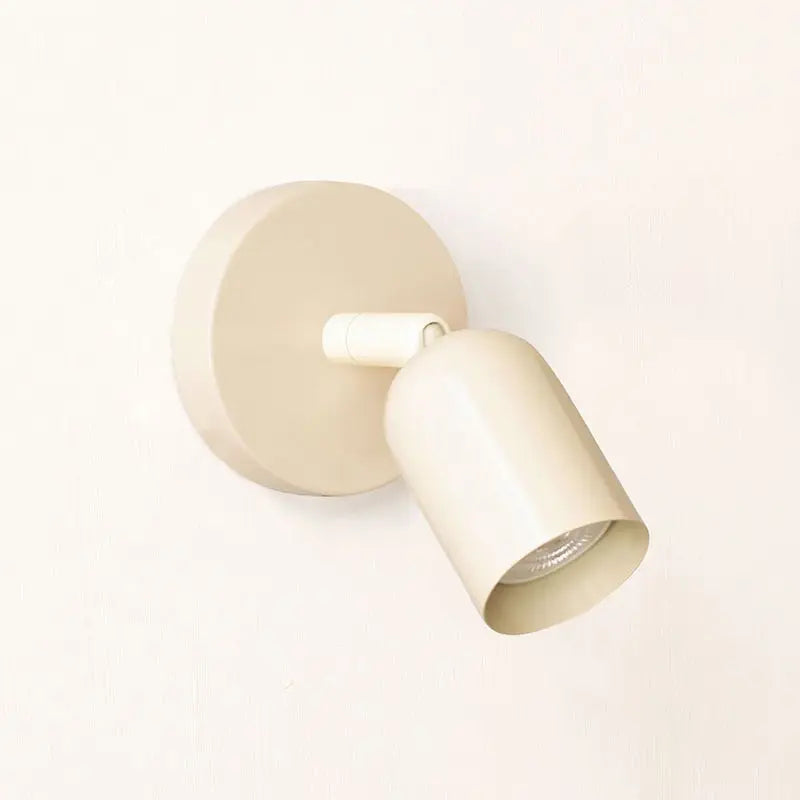 French LED Wall Lamp Medieval Cream Style Ceramic Lampshade Spotlight Bedroom Headboard Study Corridor Interior Decoration Light