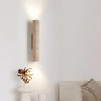 Indoor Stone Wall Lamp Travertine Sconce Light Hardwired With E27 Bulb for Bedroom Living Room
