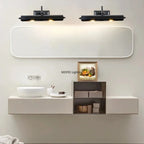 Nordic Minimalism Mirror Painting Wall Lamp LED Mirror Headlight Retro Bedside Reading Light Toilet Makeup Engineering