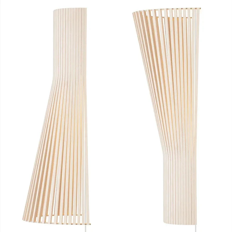 Applique murale bois naturel