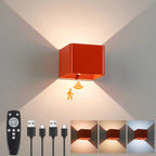 Applique murale sans fil avec detecteur de mouvement
