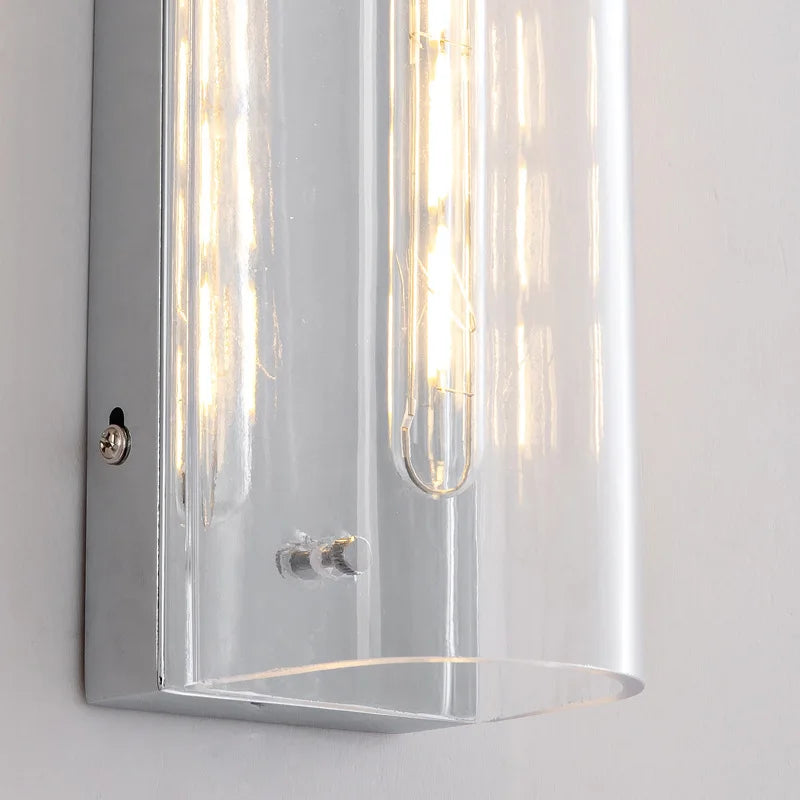 Italian Minimalist Glass Wall Lamps Modern Hight End Lights Fixture Living Room Bedroom Hallway Hotel Atmoshere Ornament Sconces