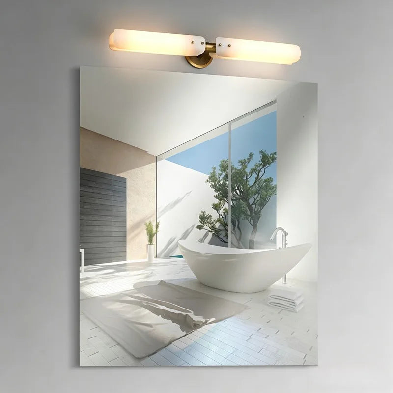 Contemporary Minimalist Linear Glass Wall Lamps Designer Creative Sconces Living Room Bedroom Cloakroom Aisle Illumination Decor