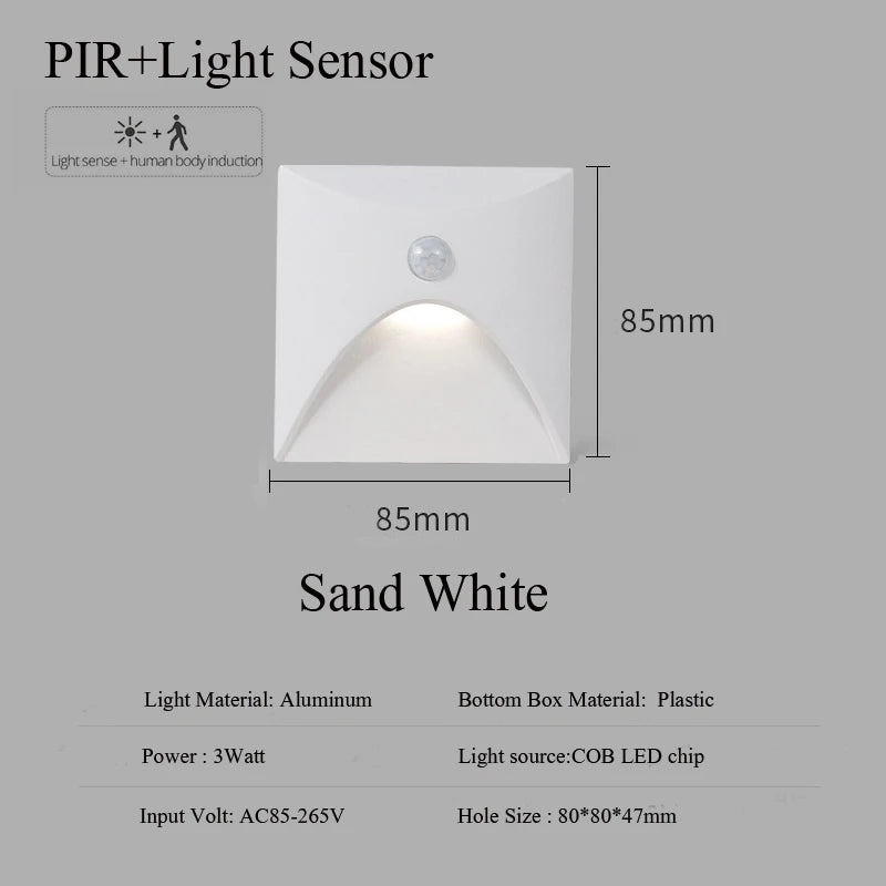 Applique murale led escalier