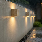 Yellow Travertine Stone Wall Lamp for Shop Restaurant Cafe Indoor Outdoor Decoration Sconce Light Background House Lights
