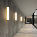 Modern Minimalist Outdoor Indoor Wall Lamps Bedroom Living Room Balcony Aisle Staircase Courtyard Creative Glass Sconces Lights
