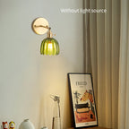 Applique murale fleur verre