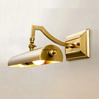 Nordic Minimalism Mirror Painting Wall Lamp LED Mirror Headlight Retro Bedside Reading Light Toilet Makeup Engineering