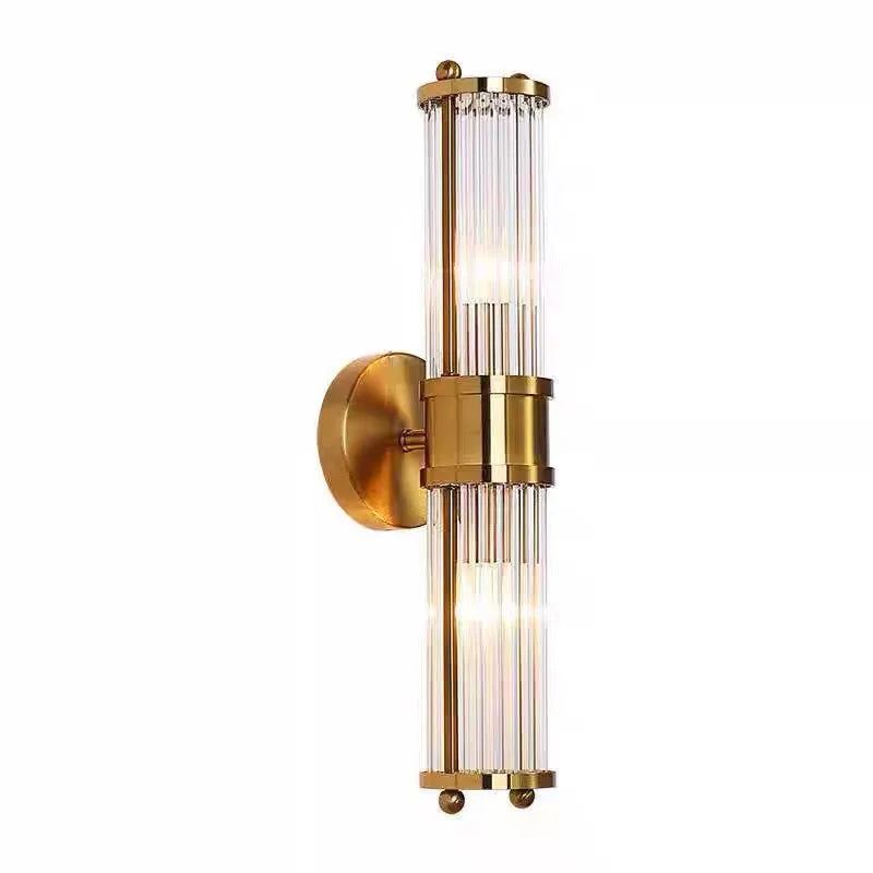 Postmodern Luxury Crystal Glass Wall Lamps Designer Creative Illumination Luminaire Living Room Bedroom Corridor Ornament Lights