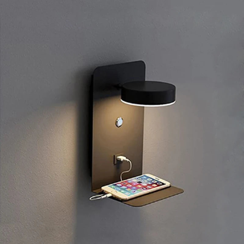 Applique murale avec port usb