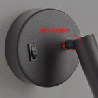 Switch Wall Lamp Modern LED Wall Light Simplicity Spotlights Indoor Lighting Room Decor For Living Room Bedroom Bedside Sconces