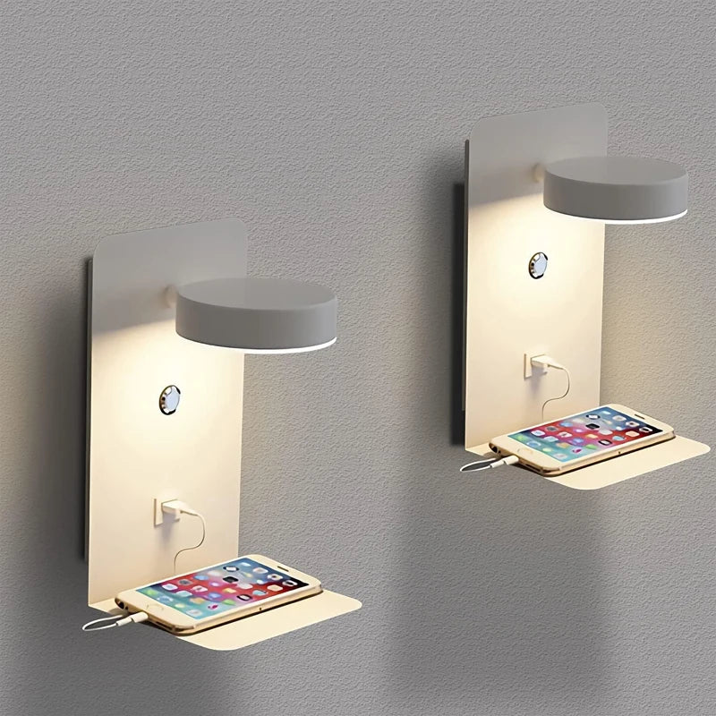 Applique murale avec port usb