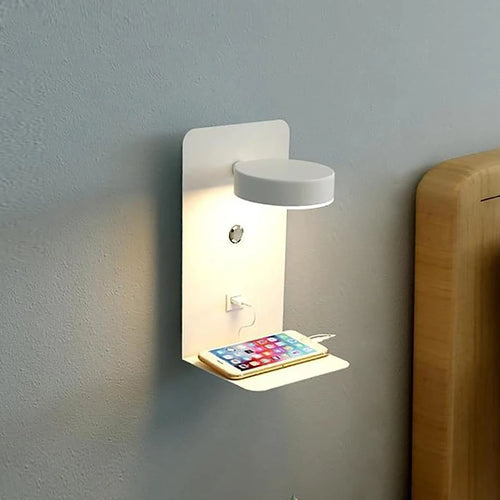 Applique murale avec port usb