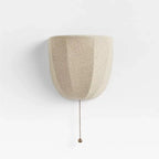 Living Room Wall Lamp French Villa Homestay Bedroom Headboard Designer Lighting Fixture LED Retro Simple Linen Bedside Lamp