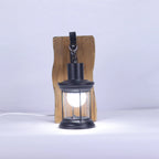 JOYINLED Antique Retro Vintage Industrial Wood Wall Lamp Retro Wall Light Sconce for Bedroom Hallway Bar Café Garden E27 Sconce