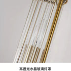 Postmodern Luxury Crystal Glass Wall Lamps Designer Creative Illumination Luminaire Living Room Bedroom Corridor Ornament Lights