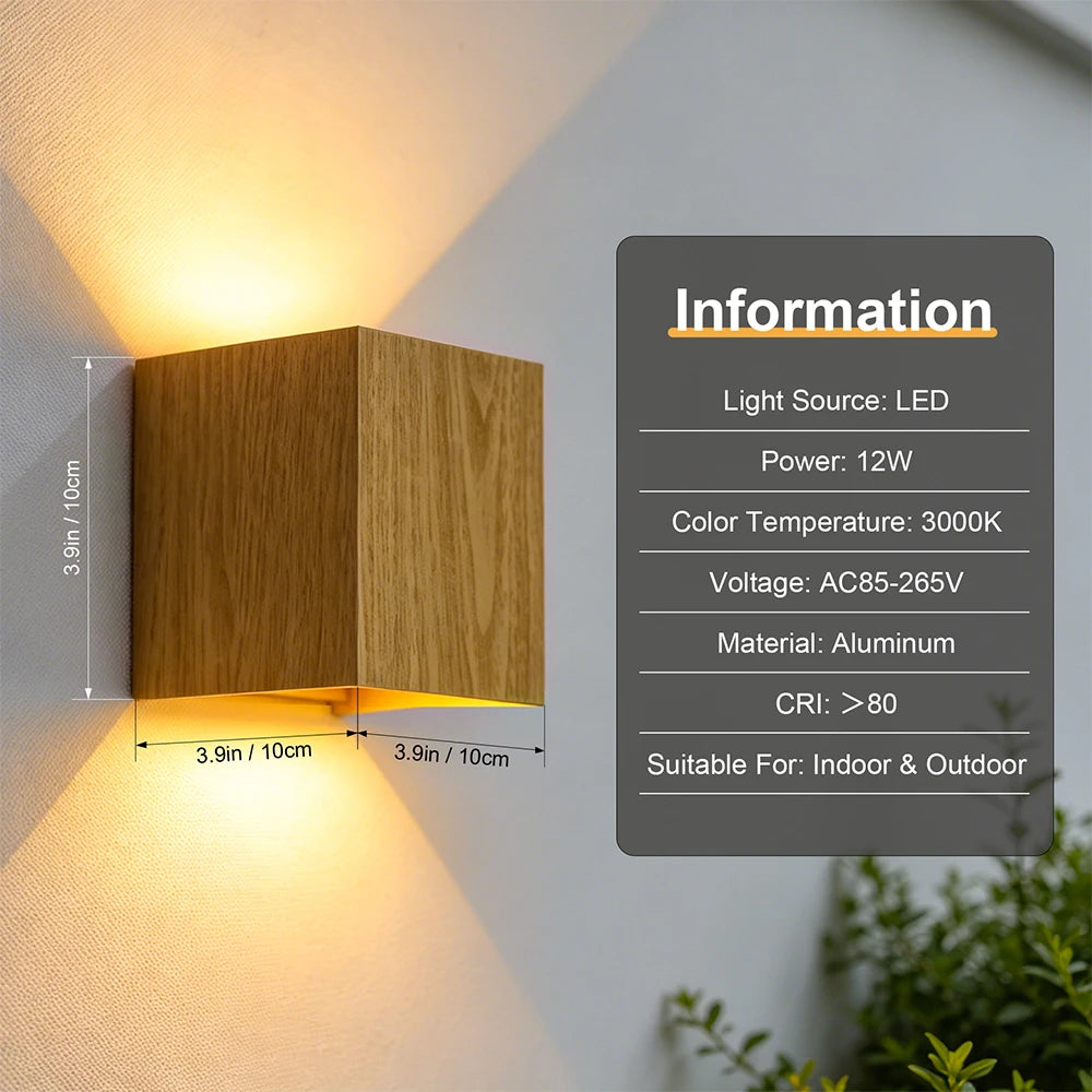 Applique murale exterieur led ip65