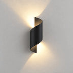 Applique extérieure LED noire — petit modèle