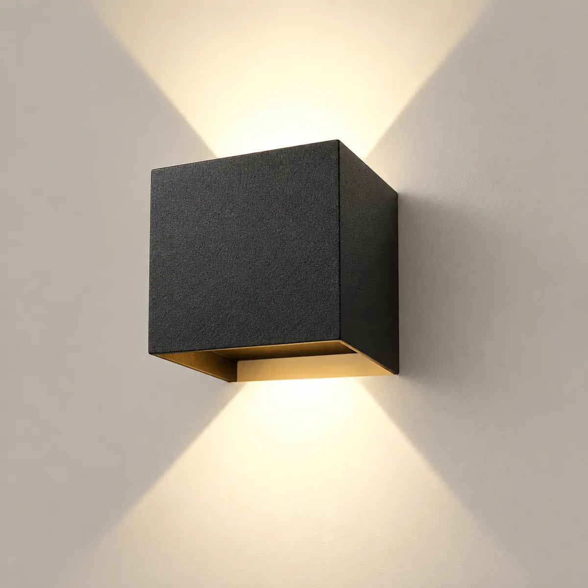 Applique extérieure LED IP65 noire