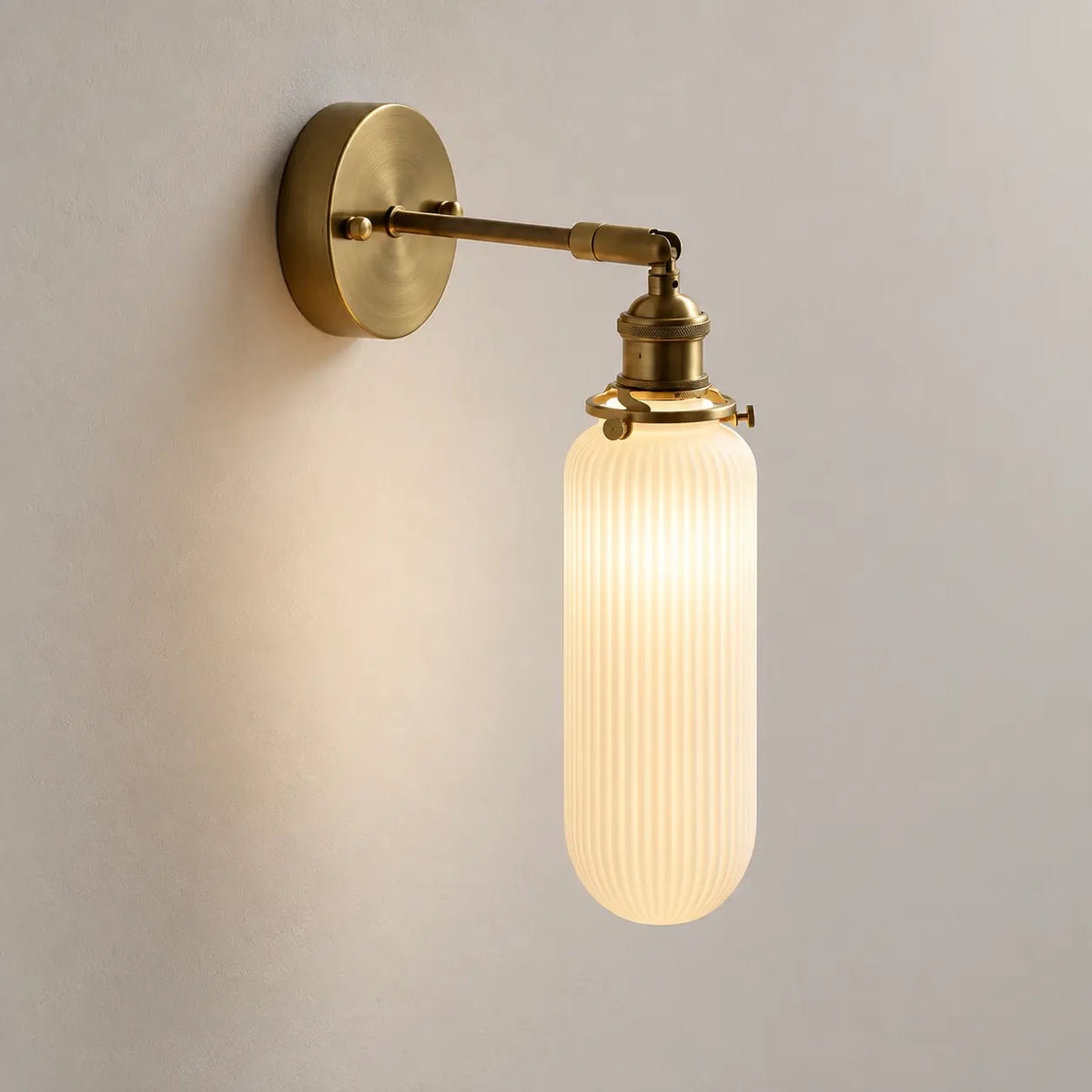 Applique murale japonaise allongée – lumière blanc froid