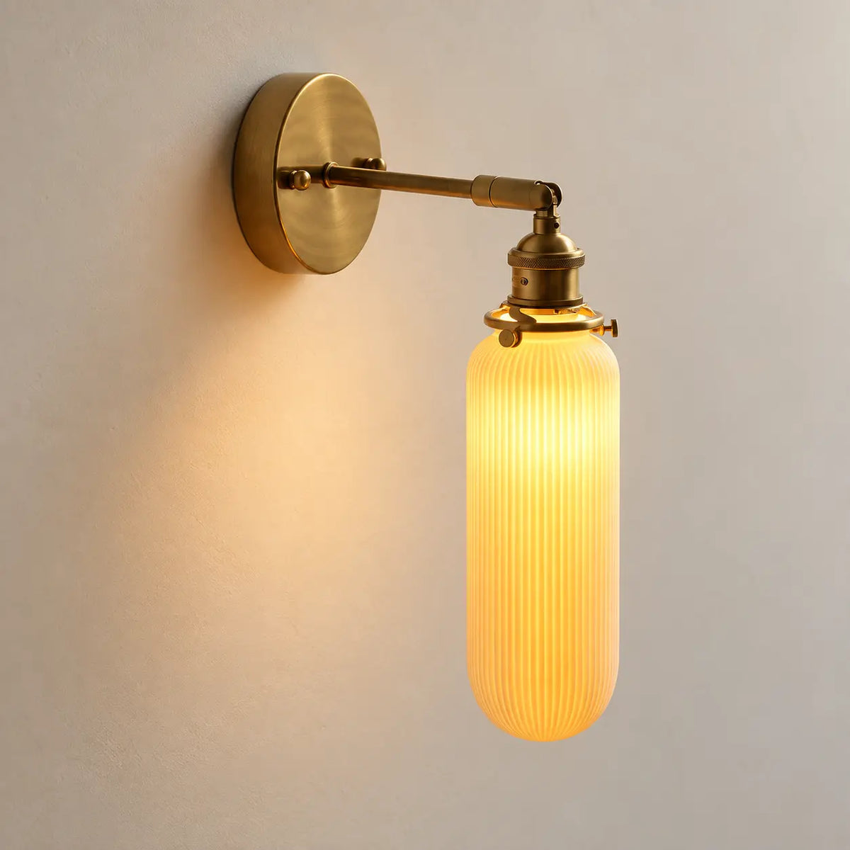 Applique murale japonaise allongée – lumière blanc chaud