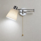 Applique murale LED orientable en chanvre – lumière froide