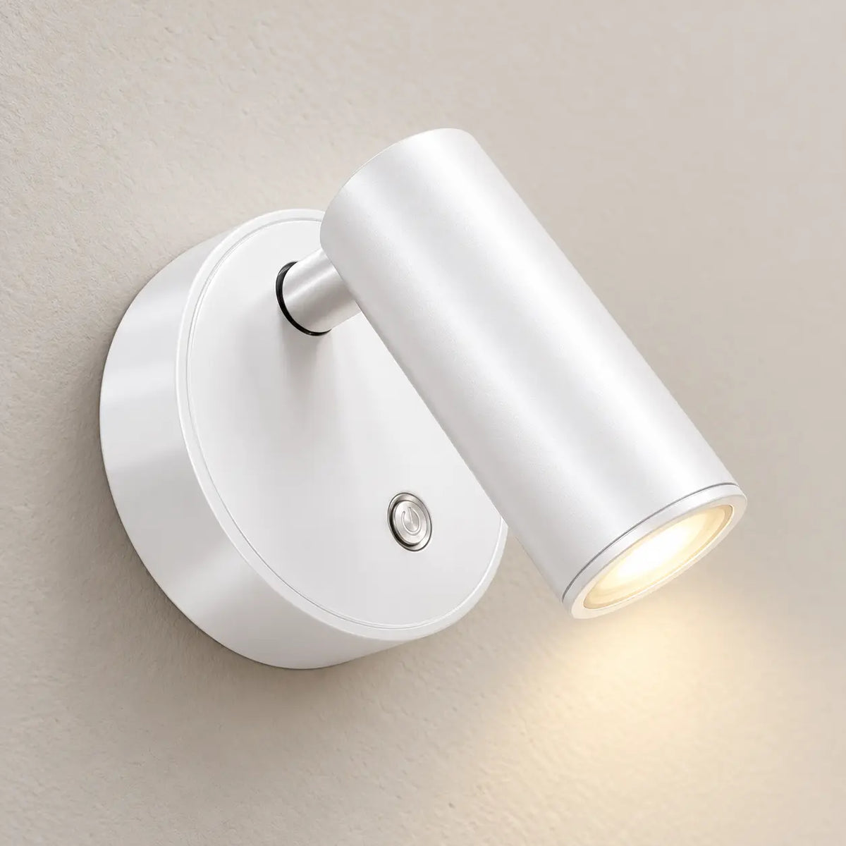 Applique murale LED sans fil rechargeable blanche – packshot