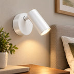 Recharge USB-C de l’applique murale blanche