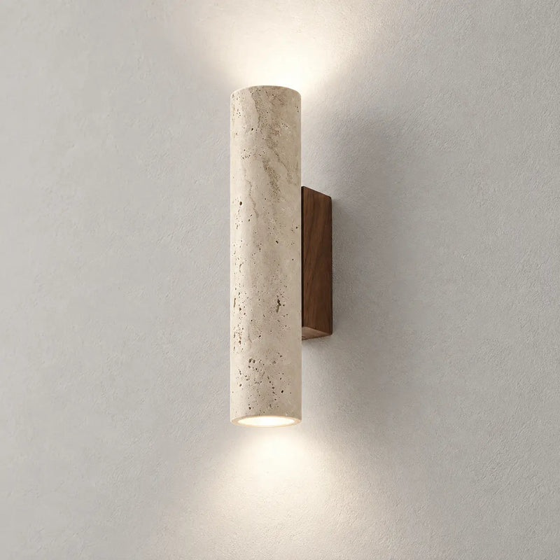 Applique murale longue, tube simple 28 cm – lumière neutre