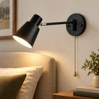 Bras orientable de l'applique murale noire design