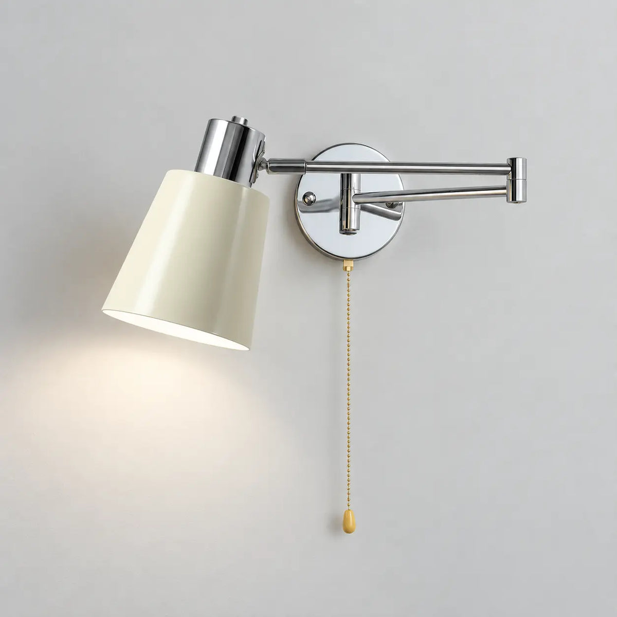 Applique murale orientable chambre à tirette, lumière froide