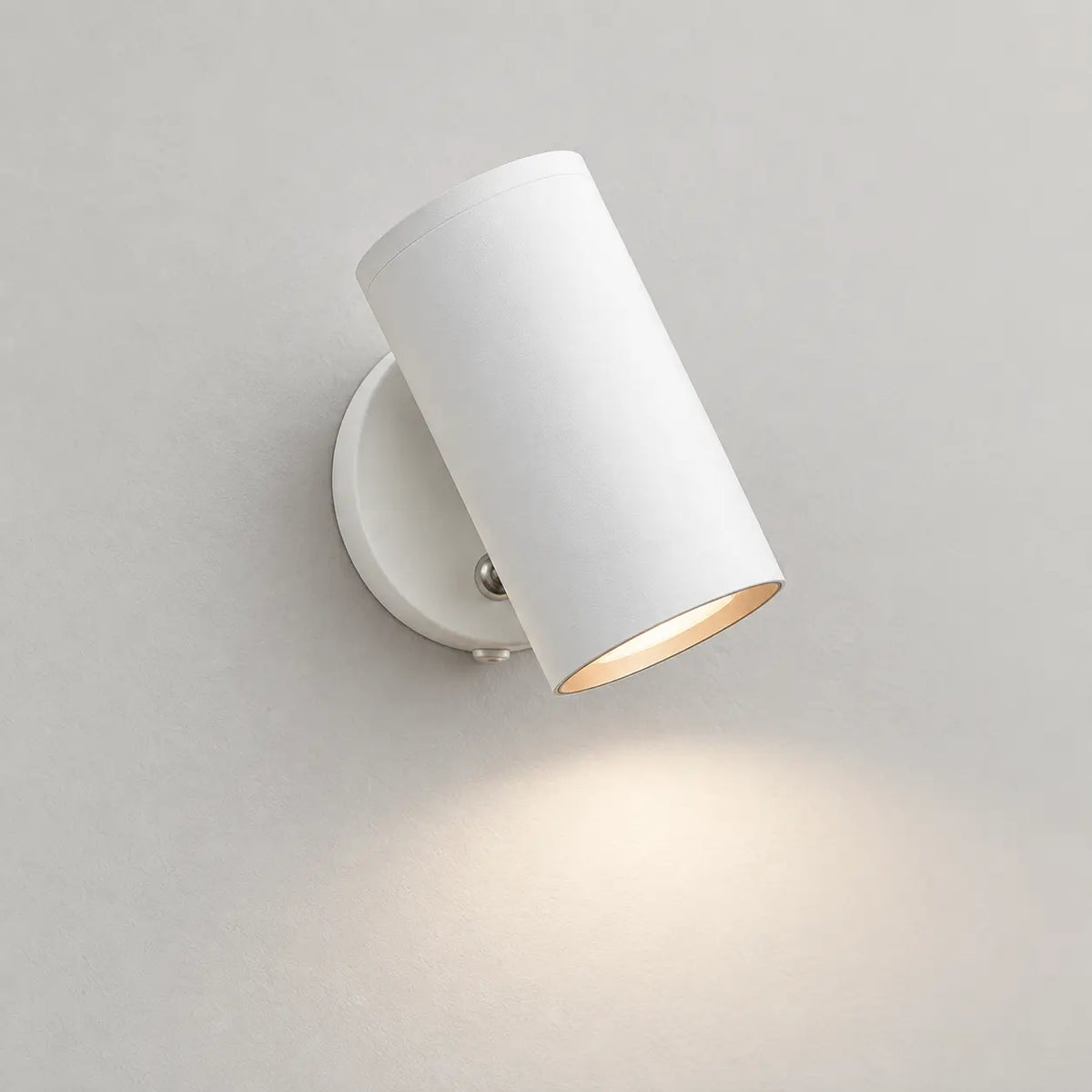 Applique murale rechargeable blanche, trois couleurs