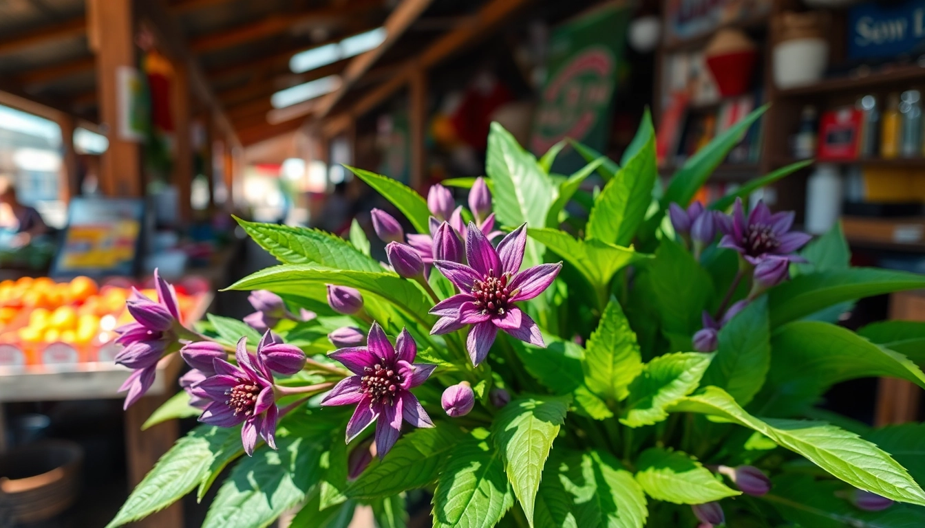 Buy charlotte’s web flower for sale displayed in a rustic market setting